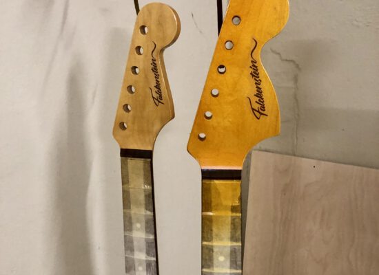 Falckenstein Custom Guitar Headstock Kopfplatte